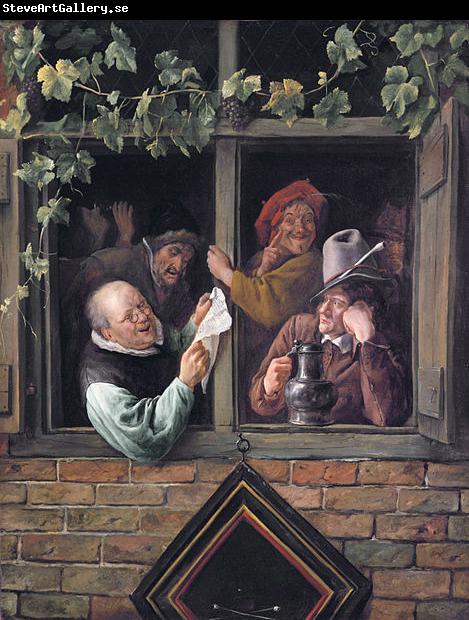 Jan Steen Rhetoricians at a Window